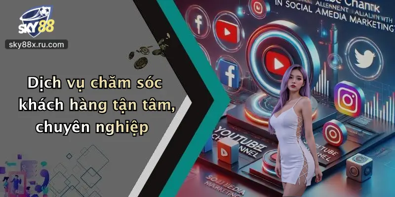 Dịch vụ chăm sóc khách hàng tận tâm, chuyên nghiệp