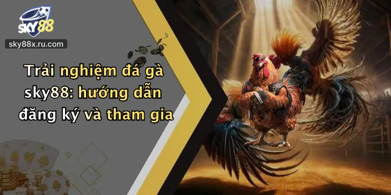 Trải nghiệm đá gà sky88: hướng dẫn đăng ký và tham gia
